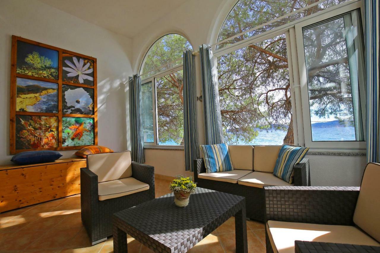 Seafront Beach Apartment - Directly At The Beach Zadar Buitenkant foto