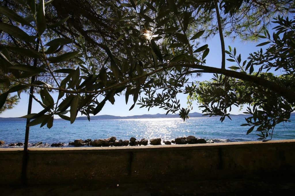 Seafront Beach Apartment - Directly At The Beach Zadar Buitenkant foto