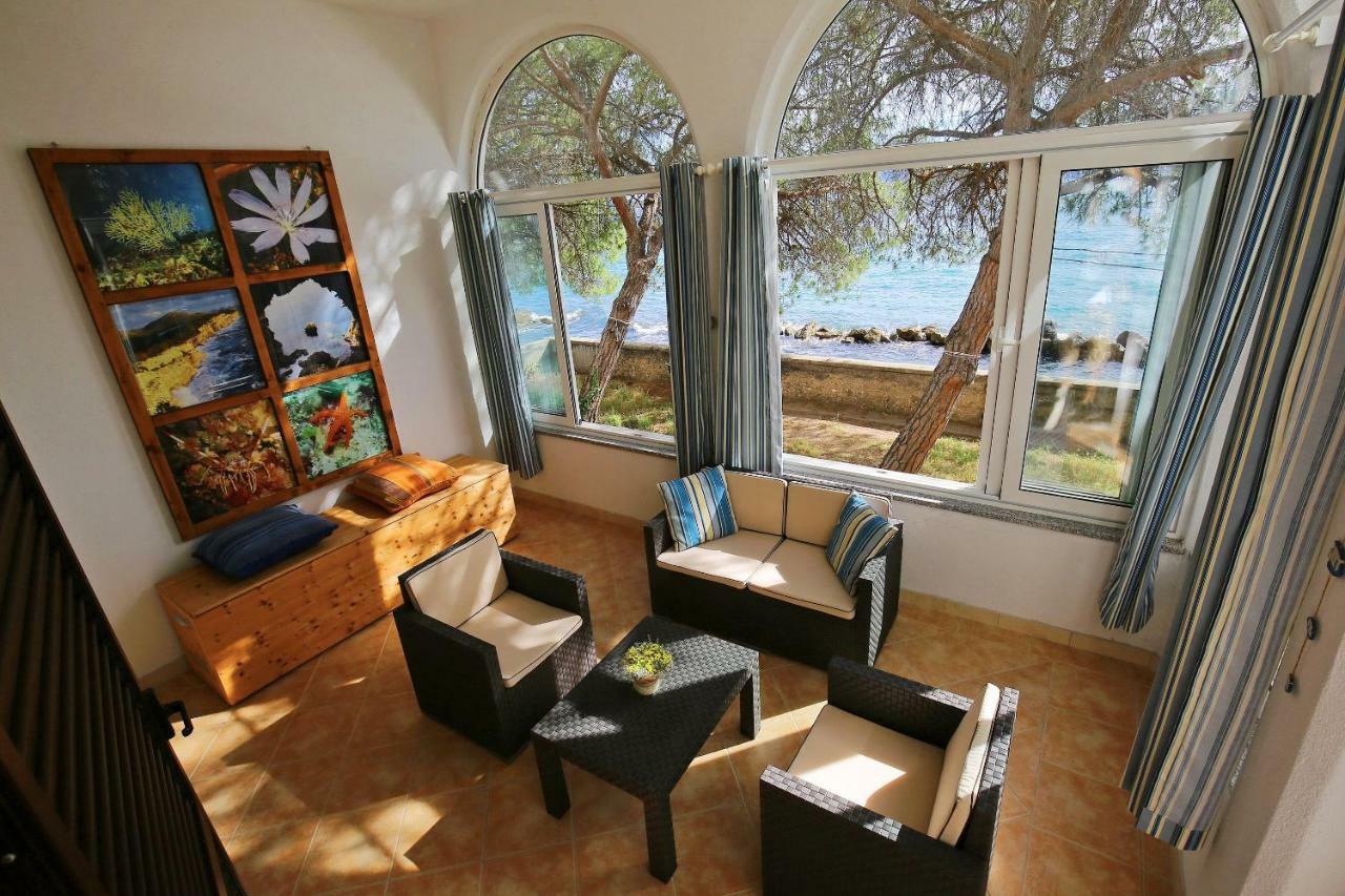 Seafront Beach Apartment - Directly At The Beach Zadar Buitenkant foto