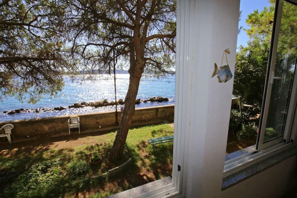 Seafront Beach Apartment - Directly At The Beach Zadar Buitenkant foto