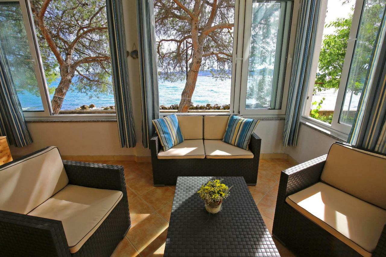 Seafront Beach Apartment - Directly At The Beach Zadar Buitenkant foto