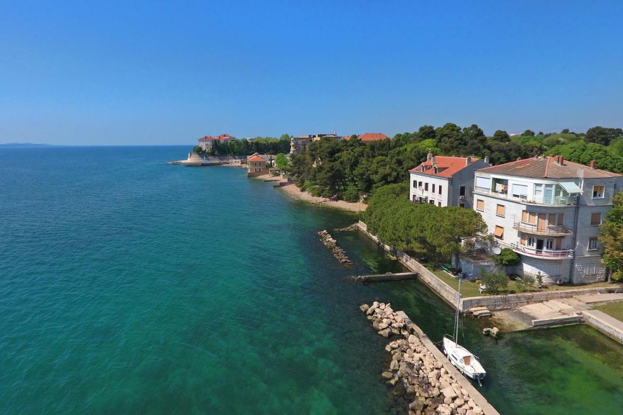 Seafront Beach Apartment - Directly At The Beach Zadar Buitenkant foto