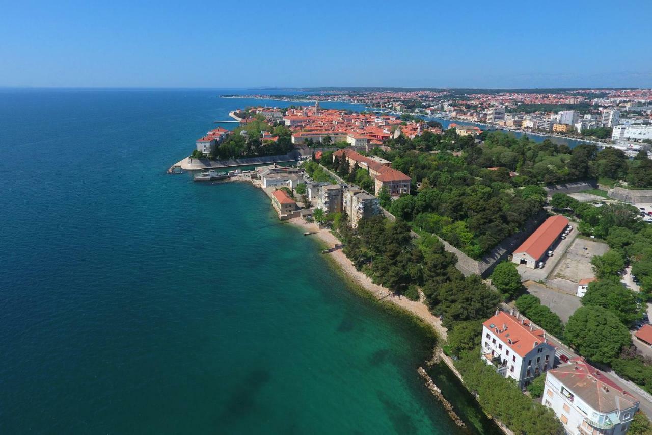 Seafront Beach Apartment - Directly At The Beach Zadar Buitenkant foto